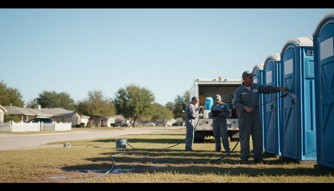 Long-Term Portable Toilet Rental in Ricketts, IA near me